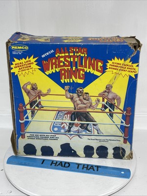 Remco AWA All-Star Wrestling Ring Vintage 1985 American Wresting Association