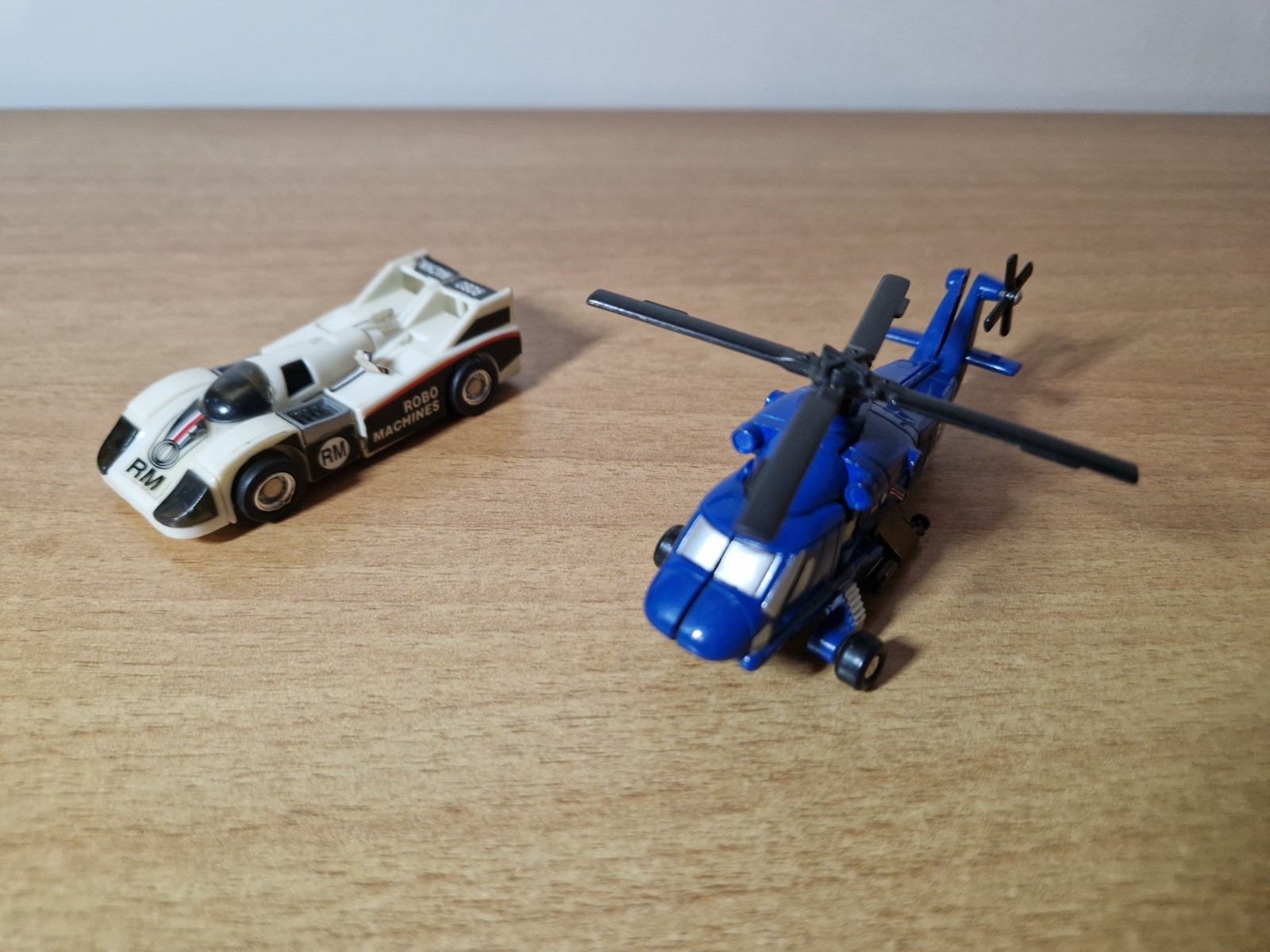 Robo Machines - GoBots - Lotto Bandai Vintage - Crasher Porsche + Flip Top M-40