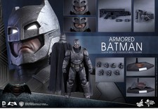 Hot Toys MMS349 Batman V Superman Dawn Of Justice Armored Batman 1/6 Sealed Box