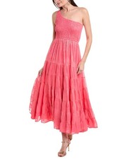 Sundress Joe Asymmetrical Maxi Dress Women's Pink Xl/Xxl