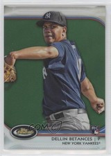 2012 Topps Finest Green Refractor 24/199 Dellin Betances #71 10yf