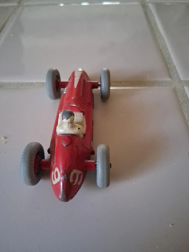Coche de carreras Maserati 23H Dinky Toys vintage hecho en Inglaterra años 50 diecast Foto 4 de 4