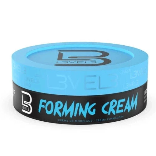 L3VEL3 Hair Styling Forming Cream 5 oz. | Medium Hold, Medium Shine