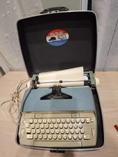 Vintage SCM Smith Corona Coronet Electric Typewriter w/ Case Works 1960s thumbnail