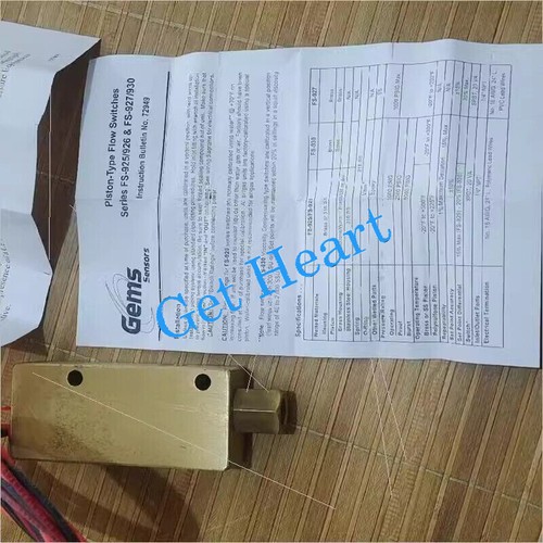 1pcs NEW GEMS Flow Switch FS-930 Series FS-930-51582 FedEx or DHL or UPS - Picture 4 of 6