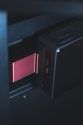 1U (HE) Server Rack Mount für NUC   Kompakte Halterung für Ihr Mini-Server-Setup