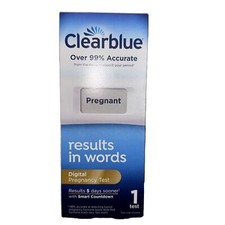 Clearblue Digital Pregnancy Test Results 5 Days Sooner Over 99 Accuracy 1 Pack