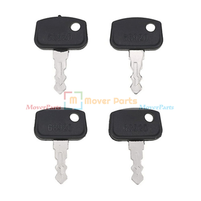 Briny River 4 Chiavi Di Accensione Per Tosaerba PL501-68920 Compatibile