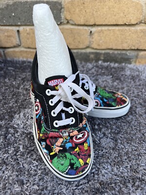 Vintage‎ VANS off the wall Era Marvel Comics Men\'s Size 9 Shoes Black  EUC Vintage VANS off the wall Era Marvel Comics Men main image 3