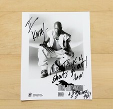 Don Jagwarr Autograph Signed Promo Press Photo 2Pac Ice Cube Rap Hip Hop