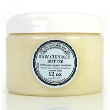 Pure & Organic Fresh Exotic Cupuacu Butter Unrefined Cold Pressed Free Shipping!