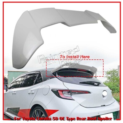 18-26 Fit For TOYOTA Corolla Auris E210 5D Hatchback OE Trunk Spoiler Painted