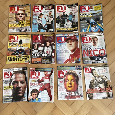 F1 Racing Magazine Bundle 2006 Full Year X 12