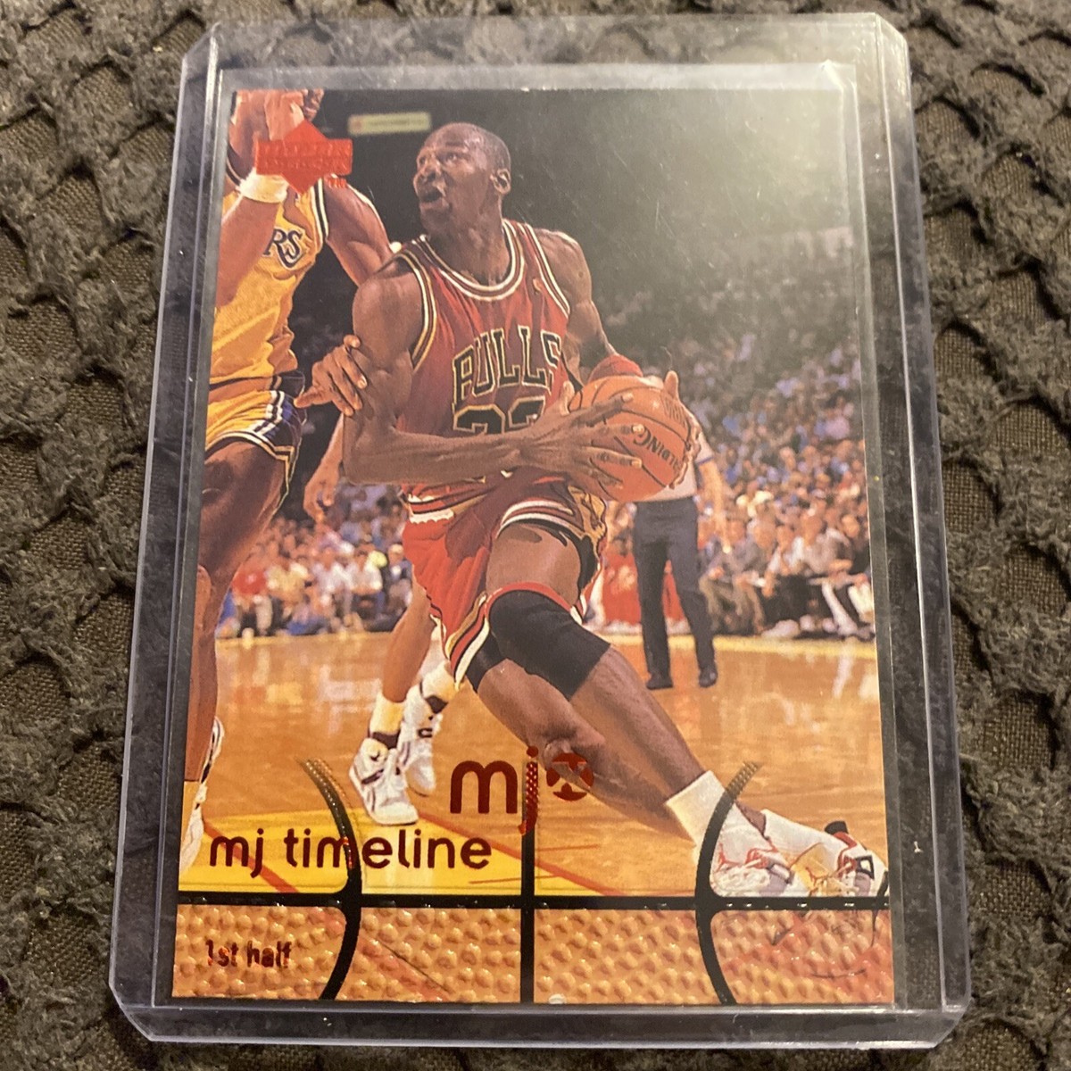1998 UPPER DECK MICHAEL JORDAN MJx TIMELINE 1st Half #45 