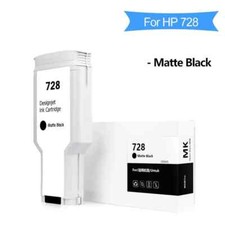 300ML For HP 728 Matte Black Compatible Ink Cartridge for Designjet T730 Printer