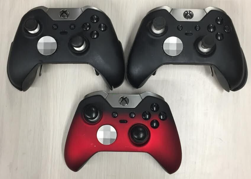 3 piezas rotas o reparación controladores inalámbricos XBOX ONE Elite XB1 X BOX rojo negro - Imagen 5 de 5