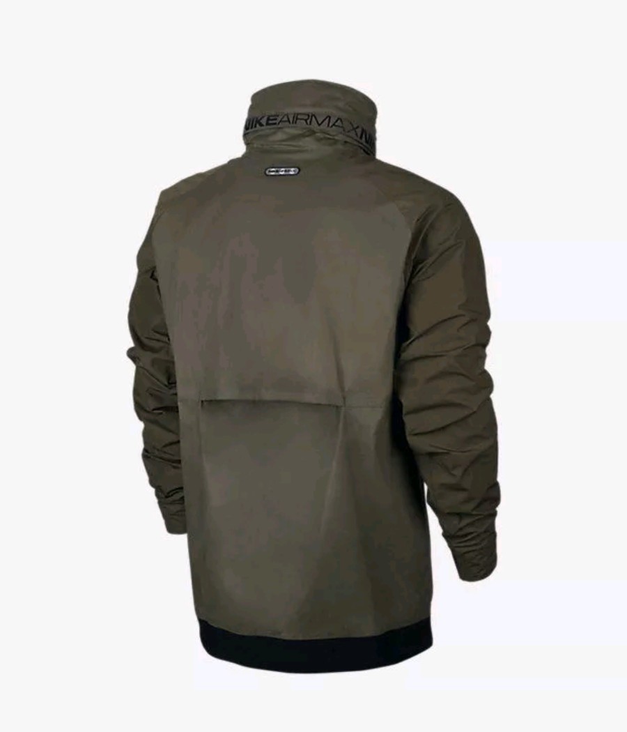 Nike Sportswear Air Max Jacket Olive/Black Men's Size Small 861598