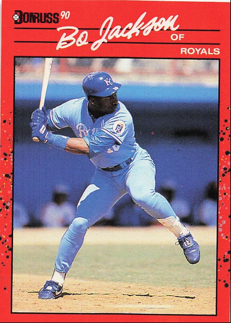 1990 Donruss Bo Jackson Kansas City Royals #61