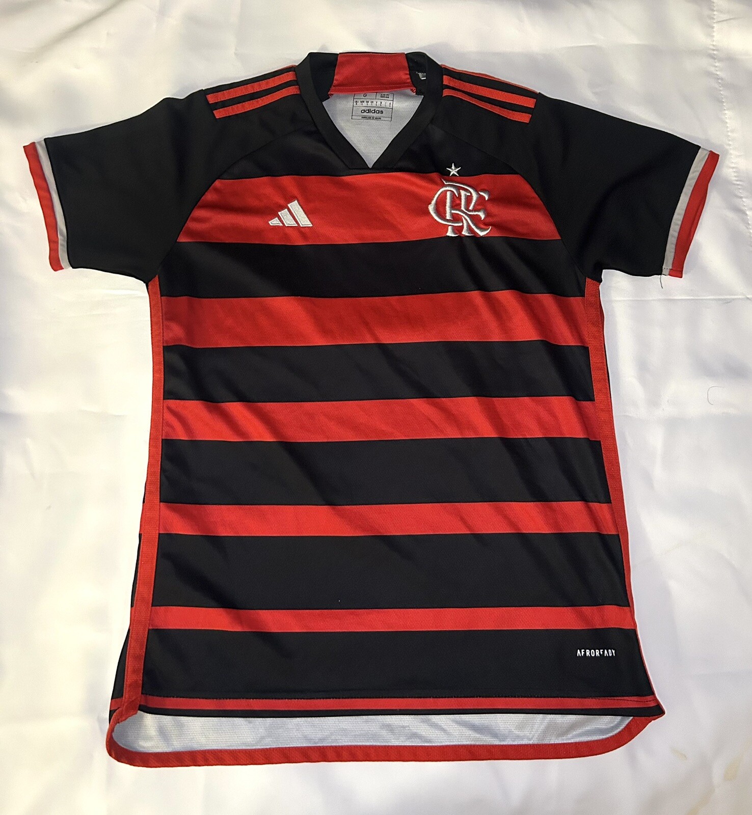 Official Men’s Flamengo Jersey - Size G (Large) - Pre-Owned, Automatic Team Gear