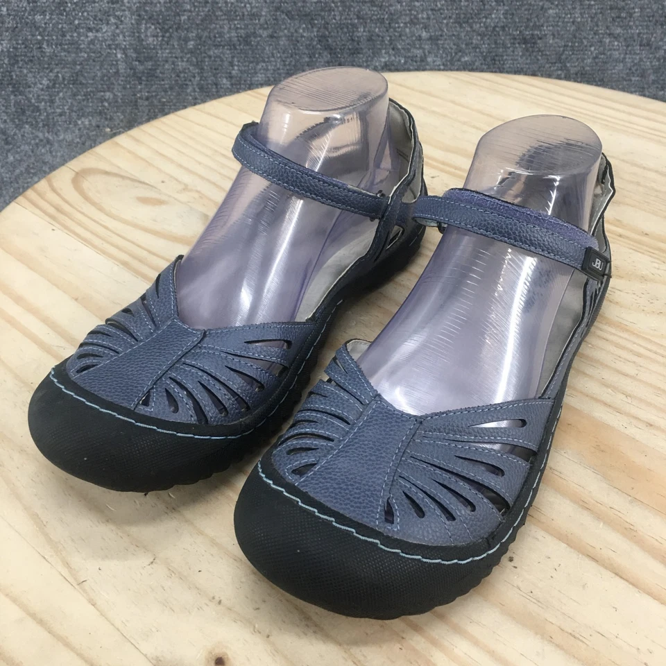 JBU by Jambu Shoes Womens 8.5 M Melon MJ Ankle Straps Blue Comfort Low Top - Image 3 of 4