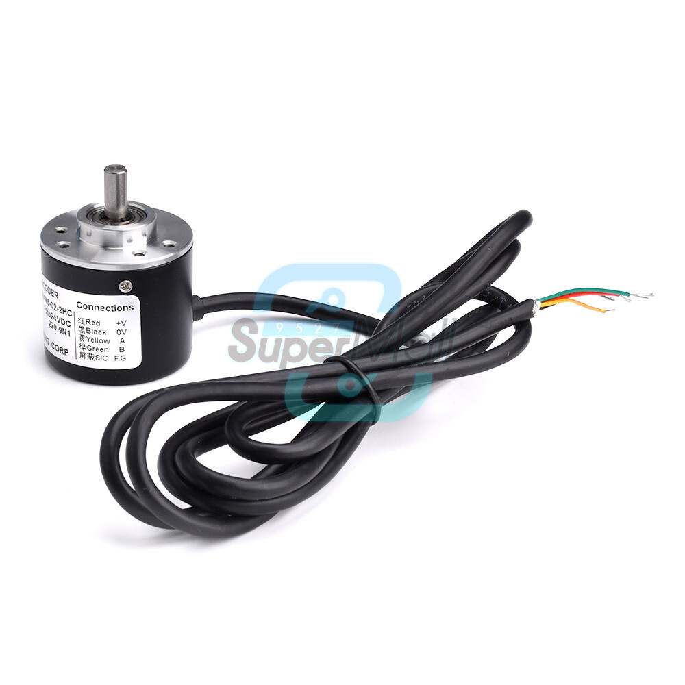 600 Pulse Per Revolution Encoder 600P/R Incremental Rotary Encoder - 5 ...