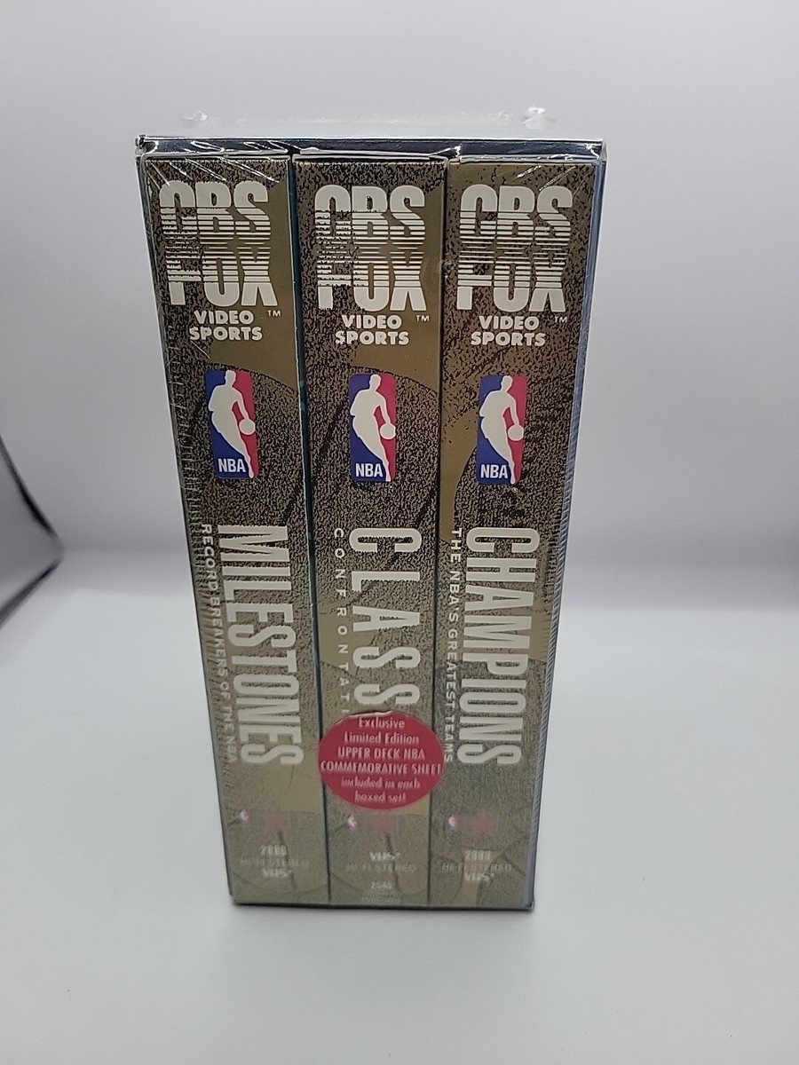 NBAビデオ集 NBA Commemorative Video Collection (VHS, 1992, 3-Tape Set