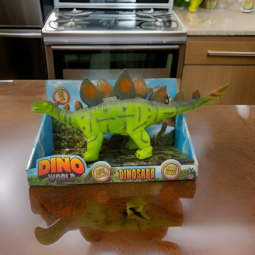 40cm Dinosaur Toys Large Soft Rubber Wild Animals Roaring Roar Sound Boys Girls - Image 4 of 4