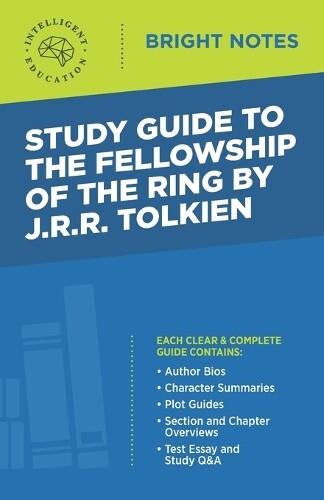 Thumbnail - Study Guide To The Fellowship Of The Ring By Jrr Tolki (taschenbuch)