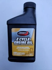 (4 Pack) Johnsen's 5593 2-Cycle Engine Motor Oil 8 fl Oz