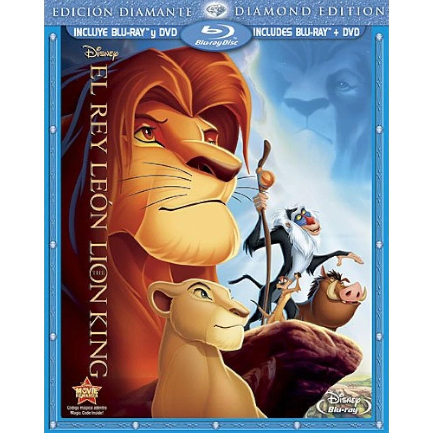 The Lion King Diamond Edition DVDs & Blu-ray Discs