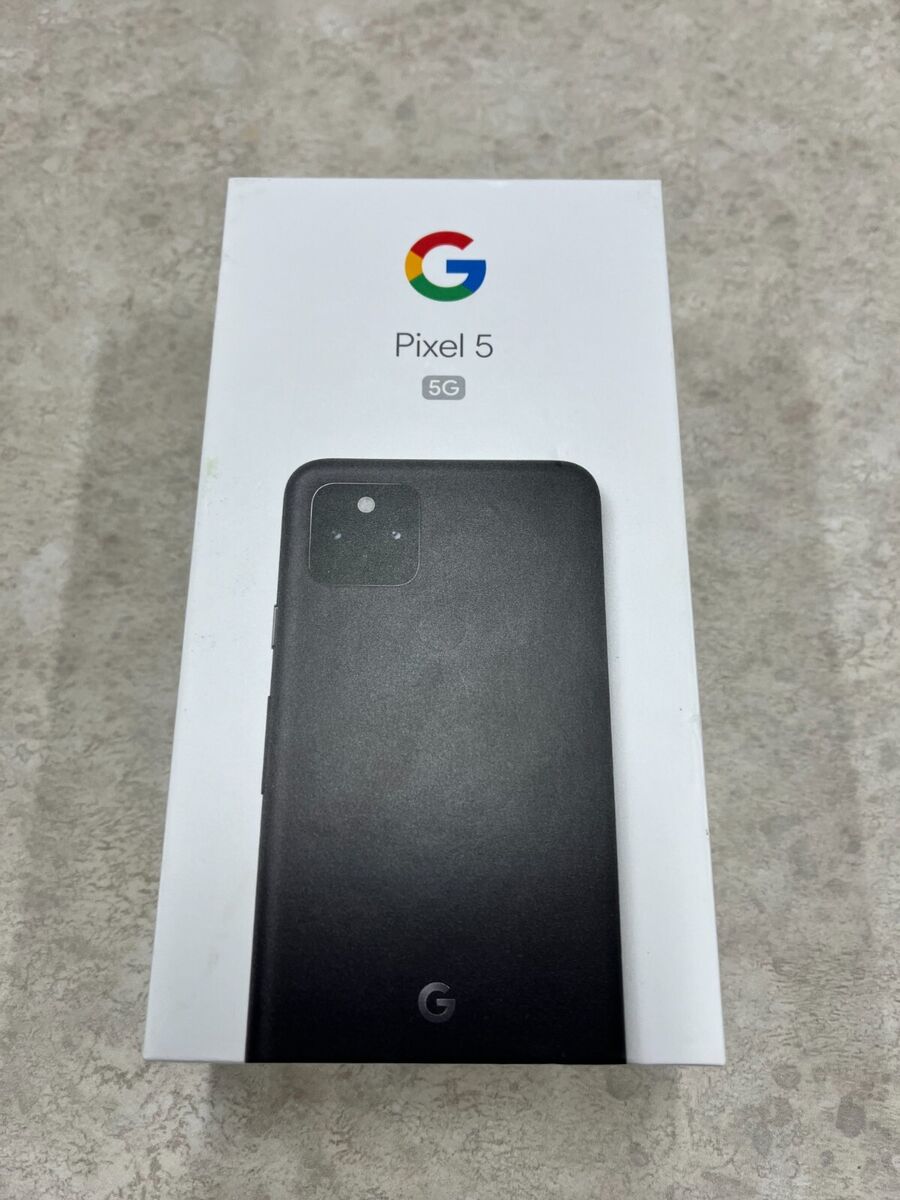 Google Pixel 5 128GB 5G Smartphone (Unlocked, Just Black)