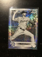 2022 Topps Chrome B&W Mini Diamond Zach Thompson Rookie Pirates #30 Card PWE
