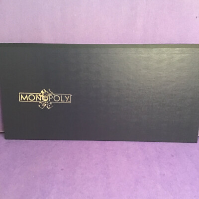 1995 Monopoly Deluxe Edition Board Parts Pieces Game Board, Manual