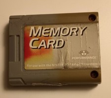 Memory Card Performance Brand for Nintendo 64 N64 Memory Pak