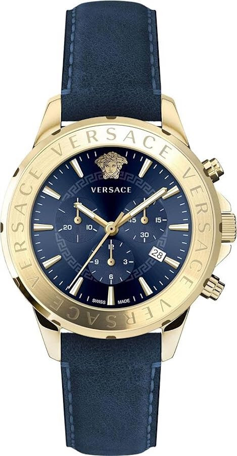 Фирменные часы Versace Chrono VEV601423 Orologio Uomo Al quarzo