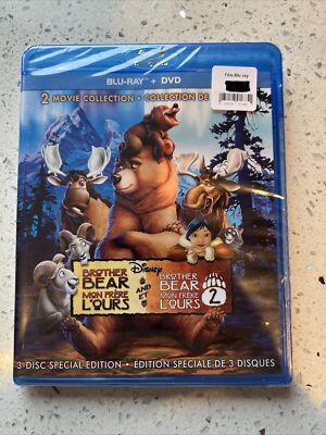 Brother Bear Brother Bear (Blu-ray DVD) Brand New Sealed Free  Shippi 786936825251