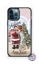 Christmas I Believe in Santa Claus Personalized Phone Case Cover - Xmas Gift