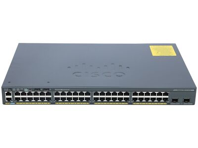 CISCO - WS-C2960X-48TS-L - Catalyst 2960-X 48 GigE, 4 x 1G SFP, LAN Base