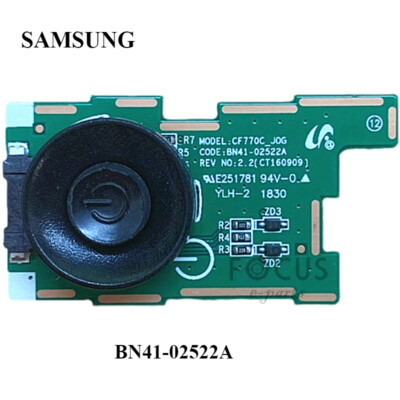 Samsung C24F390FHC/396FHC C24F399FH Monitor Switch Button Board BN41-02522A