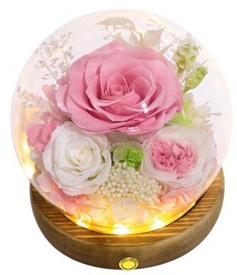 Long-Lasting Real Flowers, Unique Floral Gift for You to Send Love for All Oc...