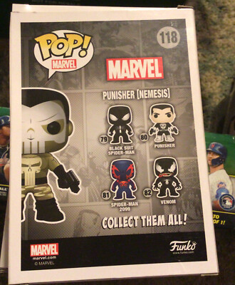 Funko Pop Marvel #118 Punisher Nemesis | eBay