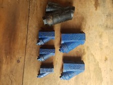 Titan  Y Strainer Fitting Cast Iron Blue 400 MWP FCI YS12 A126V GR B 1/2"