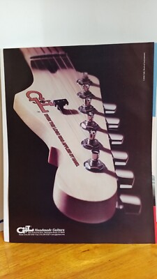 G&L GUITARS  PRINT AD 11 X 8.5 01101