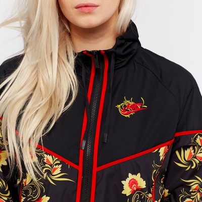 floral jacket nike