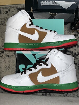 Cali Dunk SB High Top Size 12 Nike SB Dunk 2014 New W  display picture 1