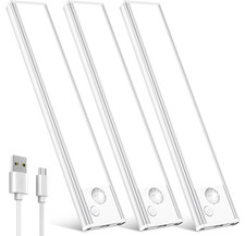 Rechargeable Under Cabinet Light Motion Sensor Dimmable Wireless LED