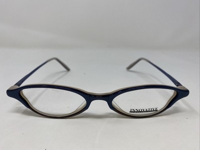 Innovative IMF385 Satin Rainbow 48-17-140 Blue Full Rim Eyeglasses Frame WN24