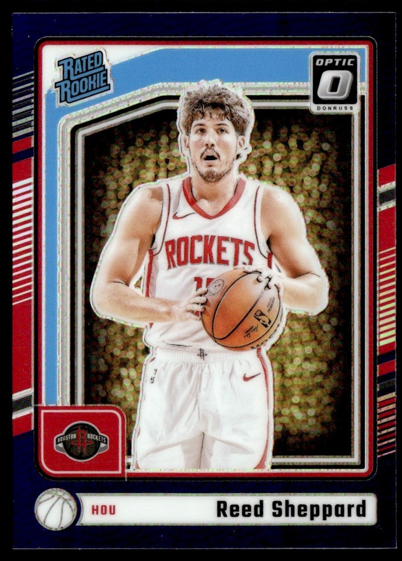 2024-25 Donruss Optic Purple Reed Sheppard RC #255
