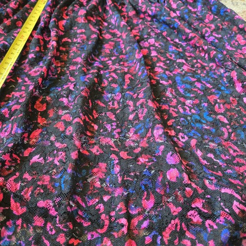 Torrid 00 Babydoll Sheer Floral Lingerie Nightie Black Hot Pink - Picture 2 of 9