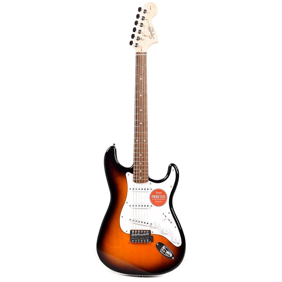 Guitarra Eléctrica Squier Affinity Stratocaster SSS con Trémolo | Brown Sunburst Foto 2 de 4